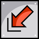 multimedia,arrows,multimedia option,orientation,directional,diagonal arrow